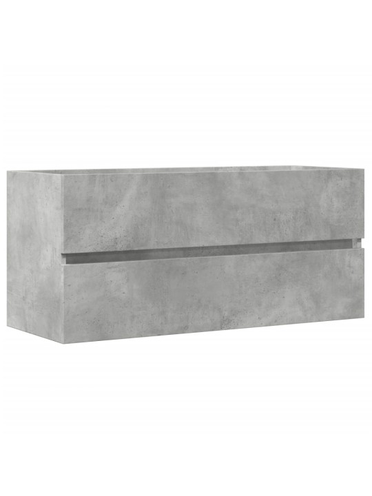 Izlietnes skapītis, betonpelēks, 100x38,5x45 cm, skaidu plāksne