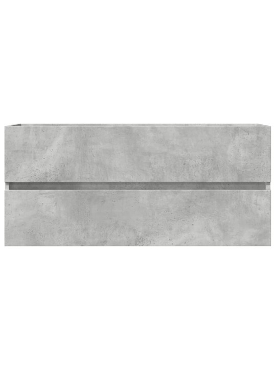 Izlietnes skapītis, betonpelēks, 100x38,5x45 cm, skaidu plāksne