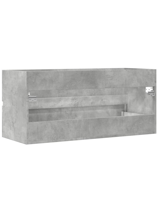 Izlietnes skapītis, betonpelēks, 100x38,5x45 cm, skaidu plāksne