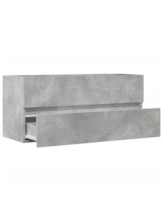Izlietnes skapītis, betonpelēks, 100x38,5x45 cm, skaidu plāksne