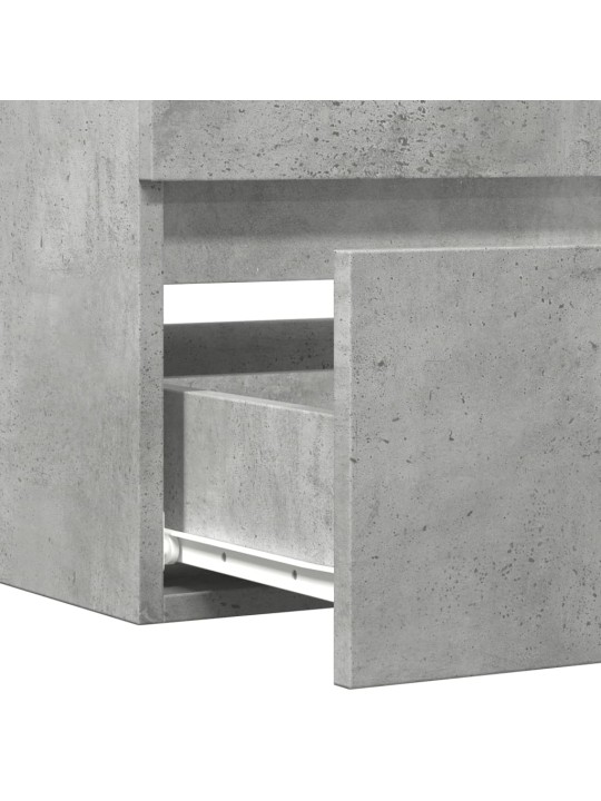 Izlietnes skapītis, betonpelēks, 100x38,5x45 cm, skaidu plāksne