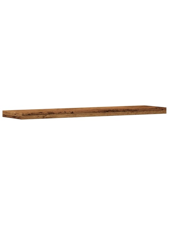 Sienas plaukti 4 gab. veca koka 40x10x1,5 cm inženierijas koks