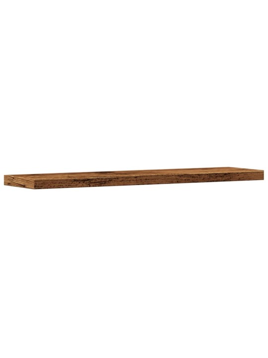 Sienas plaukti 4 gab. veca koka 40x10x1,5 cm inženierijas koks