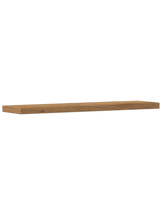 Sienas plaukti 4 gab. koka krāsa 40x10x1,5 cm inženierijas koks