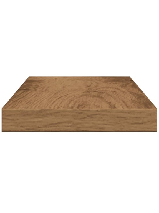 Sienas plaukti 4 gab. koka krāsa 40x10x1,5 cm inženierijas koks