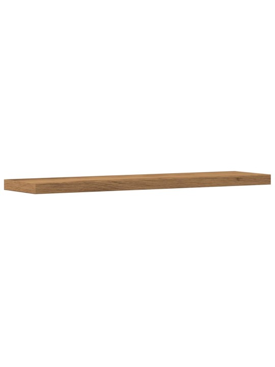 Sienas plaukti 4 gab. koka krāsa 40x10x1,5 cm inženierijas koks