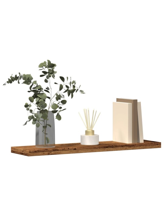 Sienas plaukti 4 gab. veca koka 40x20x1,5 cm inženierijas koks