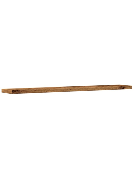 Sienas plaukti 4 gab. veca koka 60x20x1,5 cm inženierijas koks