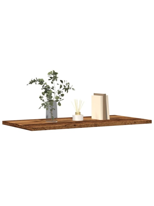 Sienas plaukti 4 gab. veca koka 60x30x1,5 cm inženierijas koks