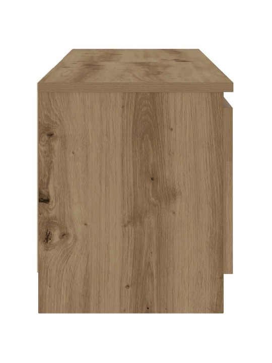 Tv skapītis ar led lampiņām, 120x30x36 cm, inženierijas koks
