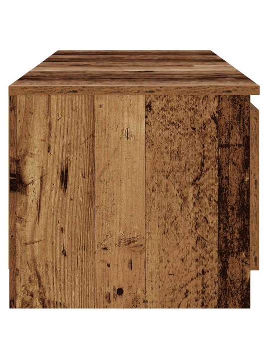 Tv skapītis ar led lampiņām, 140x40x35,5 cm, inženierijas koks