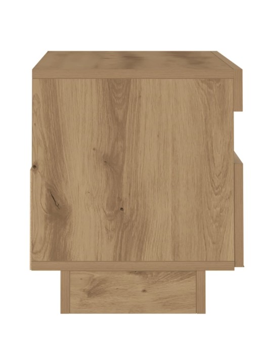 Tv skapītis ar led lampiņām, 80x35x40 cm, inženierijas koks