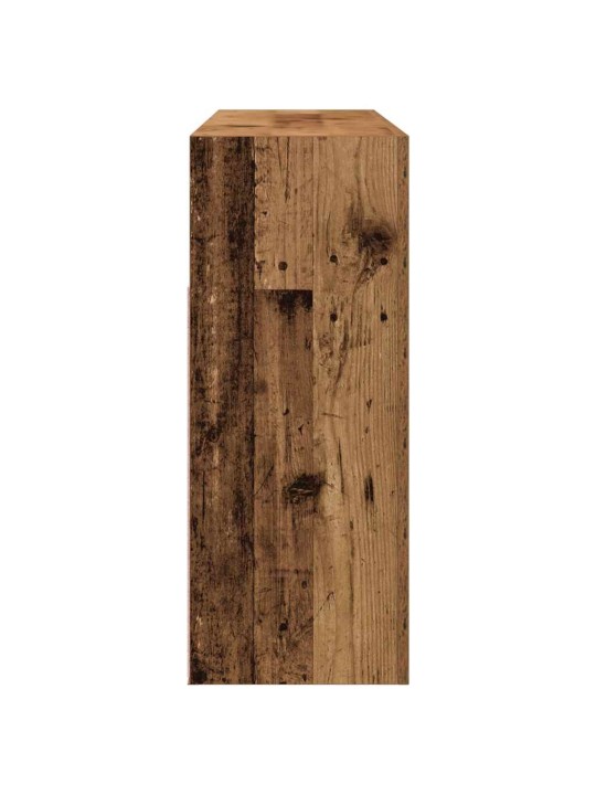 Kumode ar led lampiņām, 115,5x30x75 cm, inženierijas koks