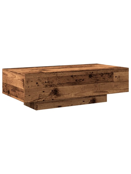 Kafijas galdiņš, veca koka, 100x49,5x31 cm, inženierijas koks
