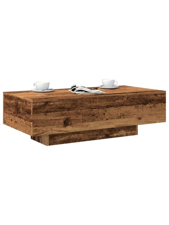 Kafijas galdiņš, veca koka, 100x49,5x31 cm, inženierijas koks