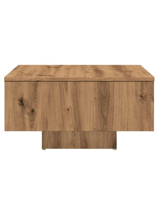 Kafijas galdiņš amatnieks ozola 60x60x31,5 cm inženierijas koks