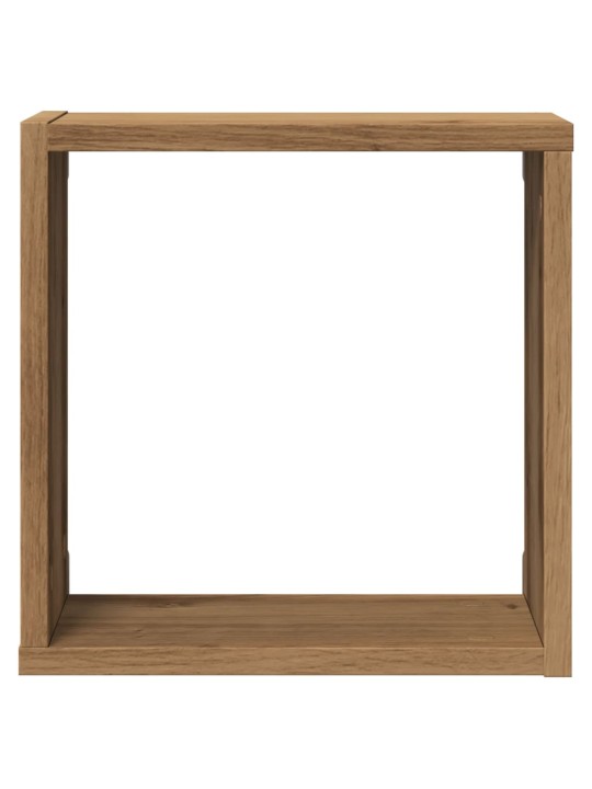 Kuba formas sienas plaukti 2 gab. 30x15x30 cm inženierijas koks