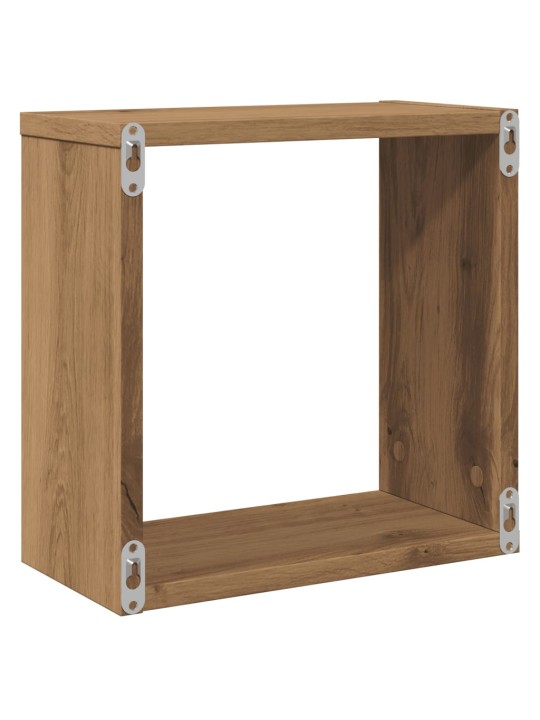 Kuba formas sienas plaukti 2 gab. 30x15x30 cm inženierijas koks