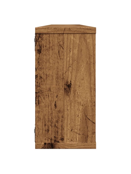 Kuba formas sienas plaukti 2 gab. 100x15x30cm inženierijas koks