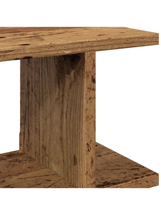 Sienas plaukti 2 gab. veca koka 90x18x20 cm inženierijas koks