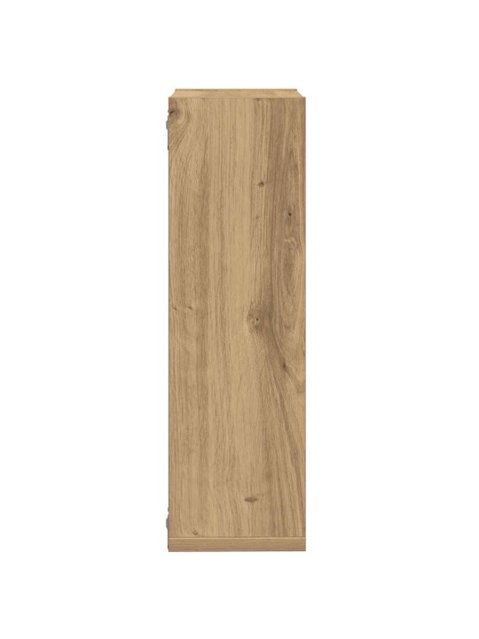Sienas kubu plaukti 2 gab amatnieka ozols 50x15x50 cm