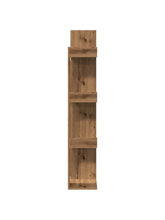 Grāmatu plaukts, amatnieks, 48x25,5x140 cm, skaidu plāksne