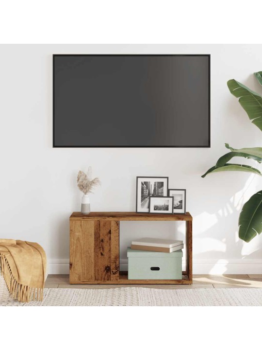 Tv skapītis, veca koka, 60x24x32 cm, inženierijas koks