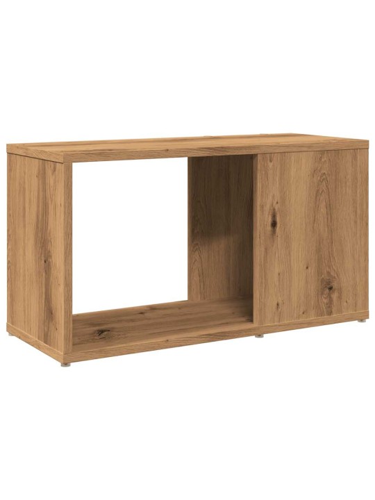 Tv skapītis, koka krāsa, 60x24x32 cm, inženierijas koks
