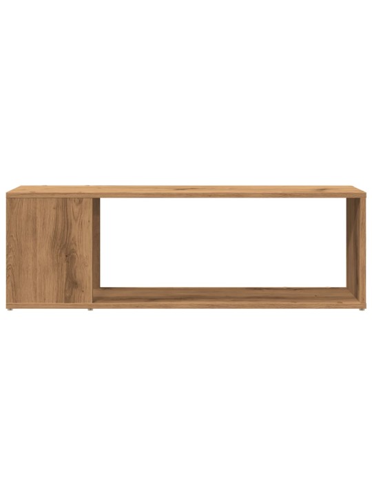 Tv plaukts, koka krāsa, 100x24x32 cm, inženierijas koks