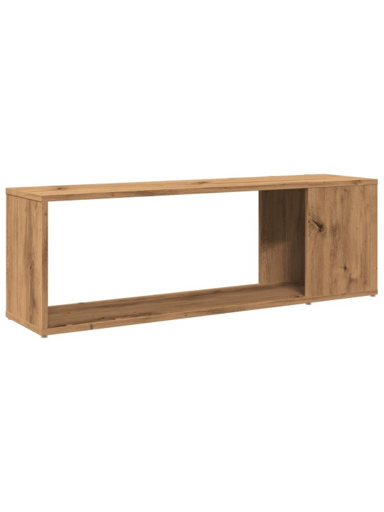 Tv plaukts, koka krāsa, 100x24x32 cm, inženierijas koks