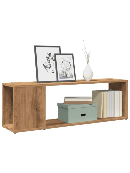 Tv plaukts, koka krāsa, 100x24x32 cm, inženierijas koks
