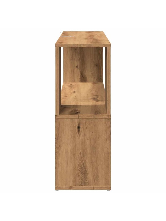 Grāmatu plaukts, koka krāsa, 100x24x63 cm, inženierijas koks