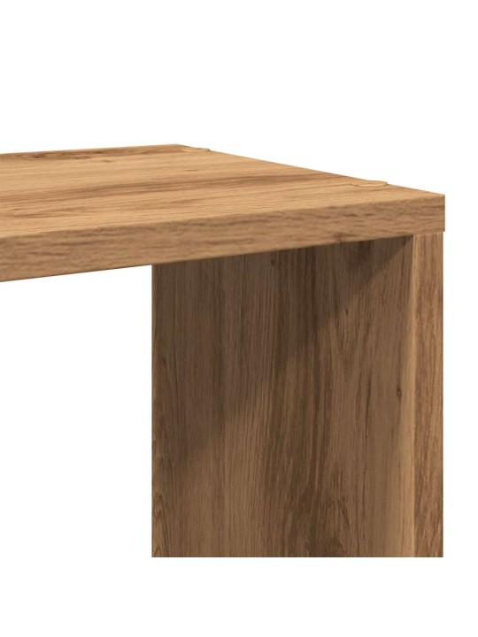Grāmatu plaukts, koka krāsa, 100x24x63 cm, inženierijas koks