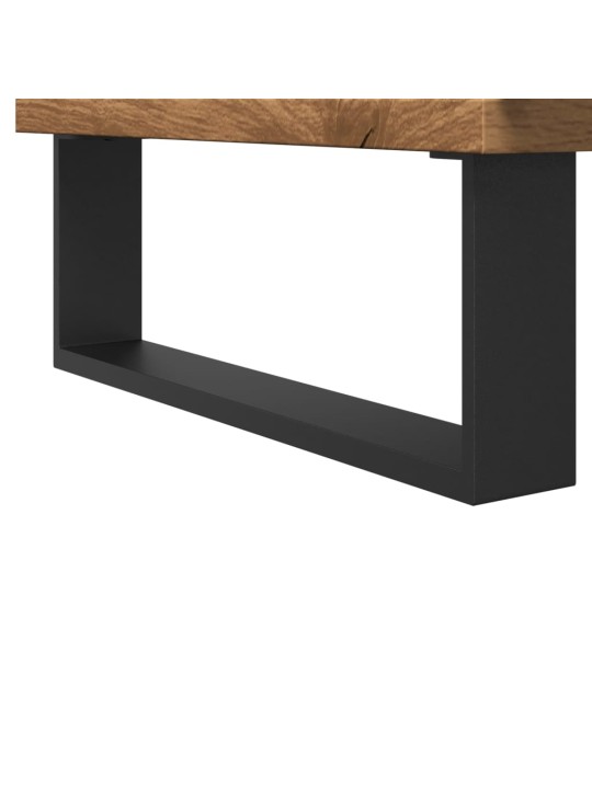 Vannasistabas skapītis koka krāsa 58x33x60 cm inženierijas koks