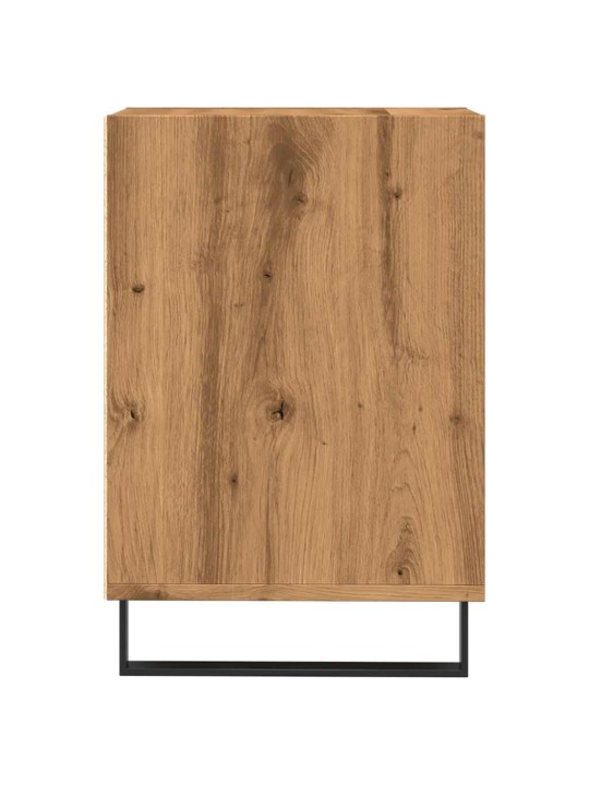 Tv skapītis, koka krāsa, 100x35x55 cm, inženierijas koks