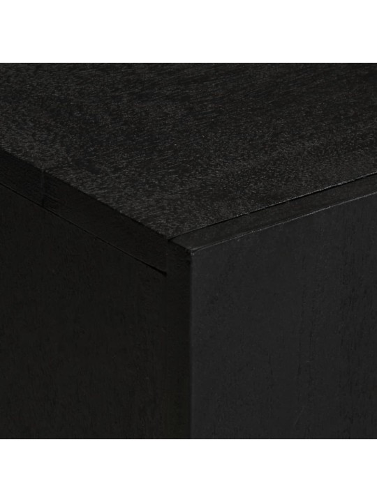 Tv skapītis, 105x33x46 cm, melns, inženierijas koks