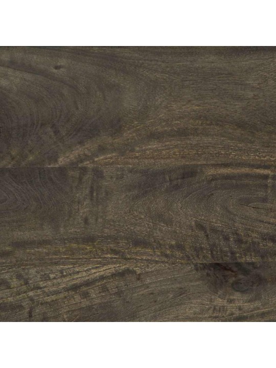 Kumode, melns, 60x33x75 cm, mango masīvkoks
