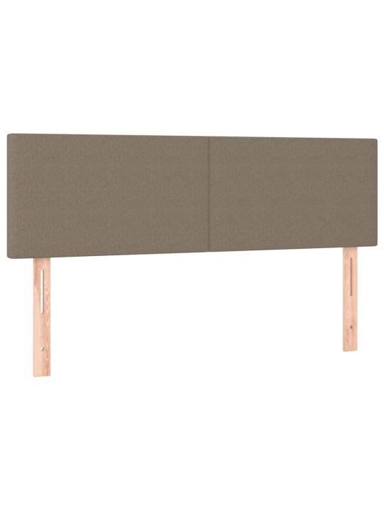 Osmaņu gulta ar matraci un gaismas diodēm taupē 140x200 cm