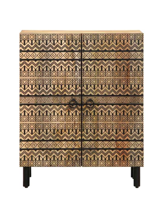 Kumode, 60x33,5x75 cm, neapstrādāts mango masīvkoks