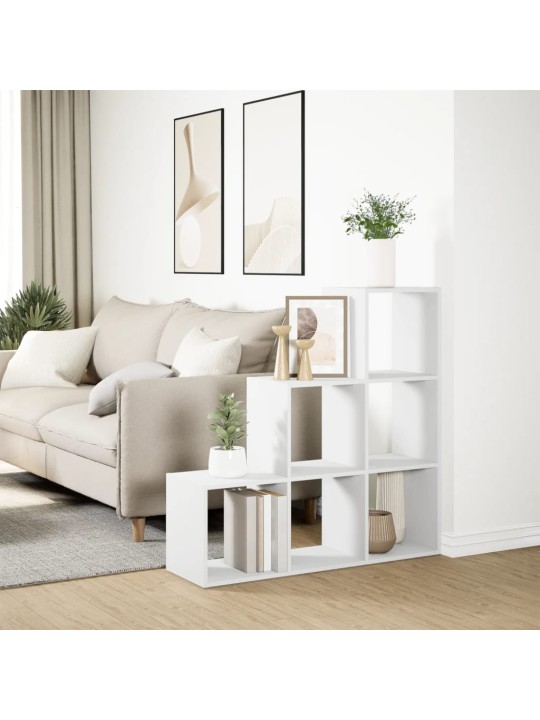 Telpas sadalītājs, grāmatu plaukts, 3 līmeņi, 99x29x99 cm