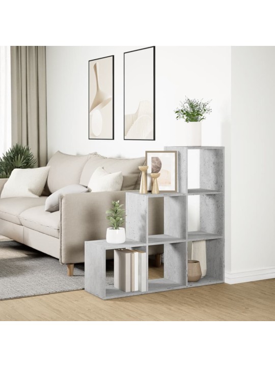 Telpas sadalītājs, grāmatu plaukts, 3 līmeņi, 99x29x99 cm
