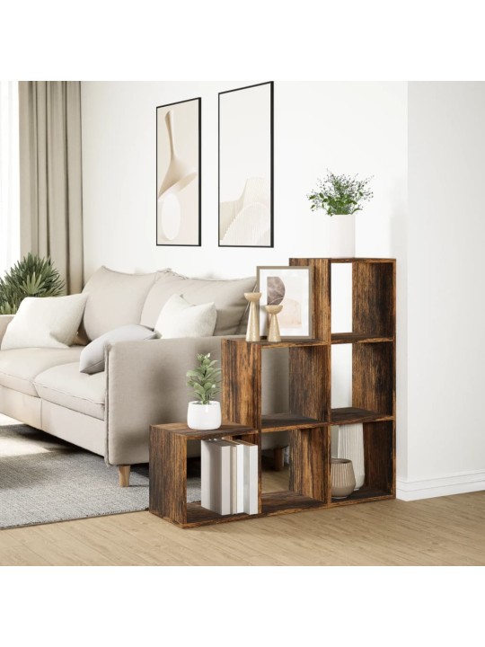 Telpas sadalītājs, grāmatu plaukts, 3 līmeņi, 99x29x99 cm
