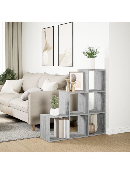 Telpas sadalītājs, grāmatu plaukts, 3 līmeņi, 99x29x99 cm