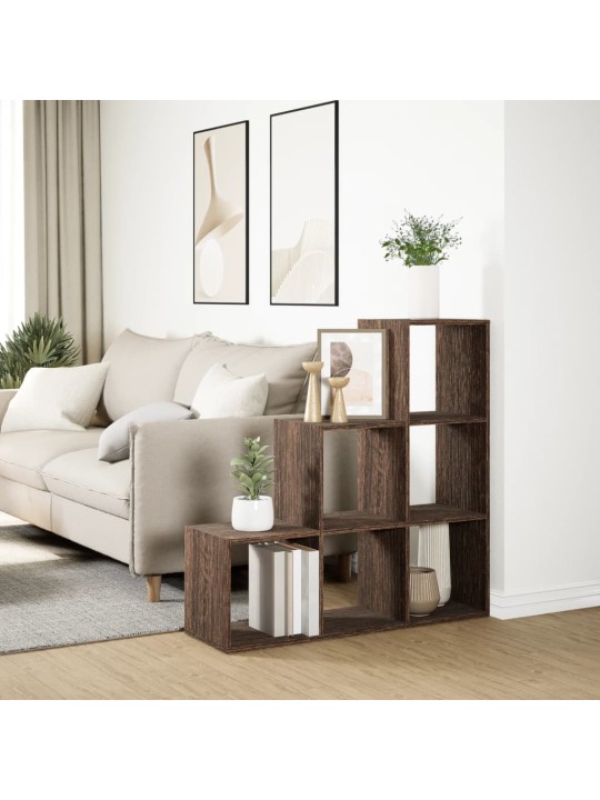 Telpas sadalītājs, grāmatu plaukts, 3 līmeņi, 99x29x99 cm