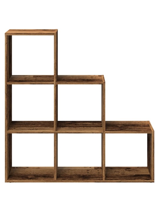 Telpas sadalītājs, grāmatu plaukts, 3 līmeņi, 99x29x99 cm