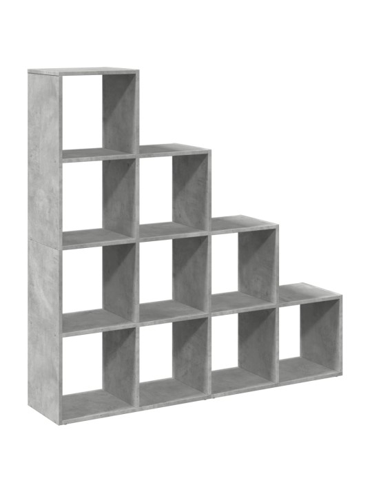 Telpas sadalītājs, grāmatu plaukts, 4 līmeņi, 131,5x29x131,5 cm