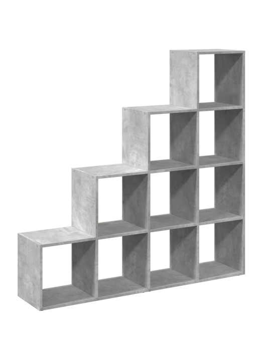 Telpas sadalītājs, grāmatu plaukts, 4 līmeņi, 131,5x29x131,5 cm