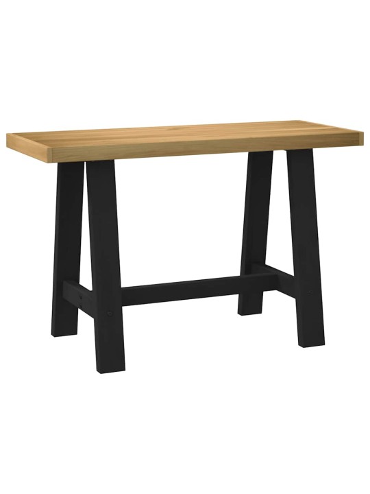 Rakstāmgalds noain a formas kājas 120x50x75 cm masīvkoka priede
