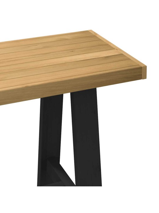 Rakstāmgalds noain a formas kājas 120x50x75 cm masīvkoka priede