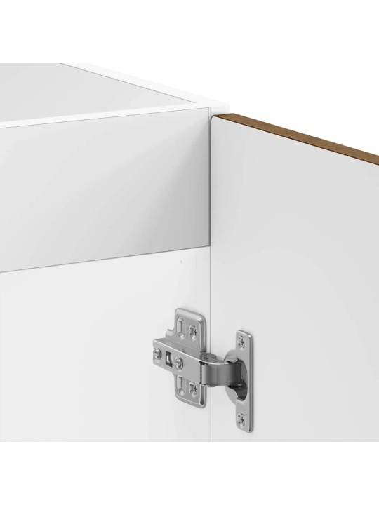 Virtuves skapis 2 pcs brūna 80 x 46 x 81.5 cm inženierijas koks